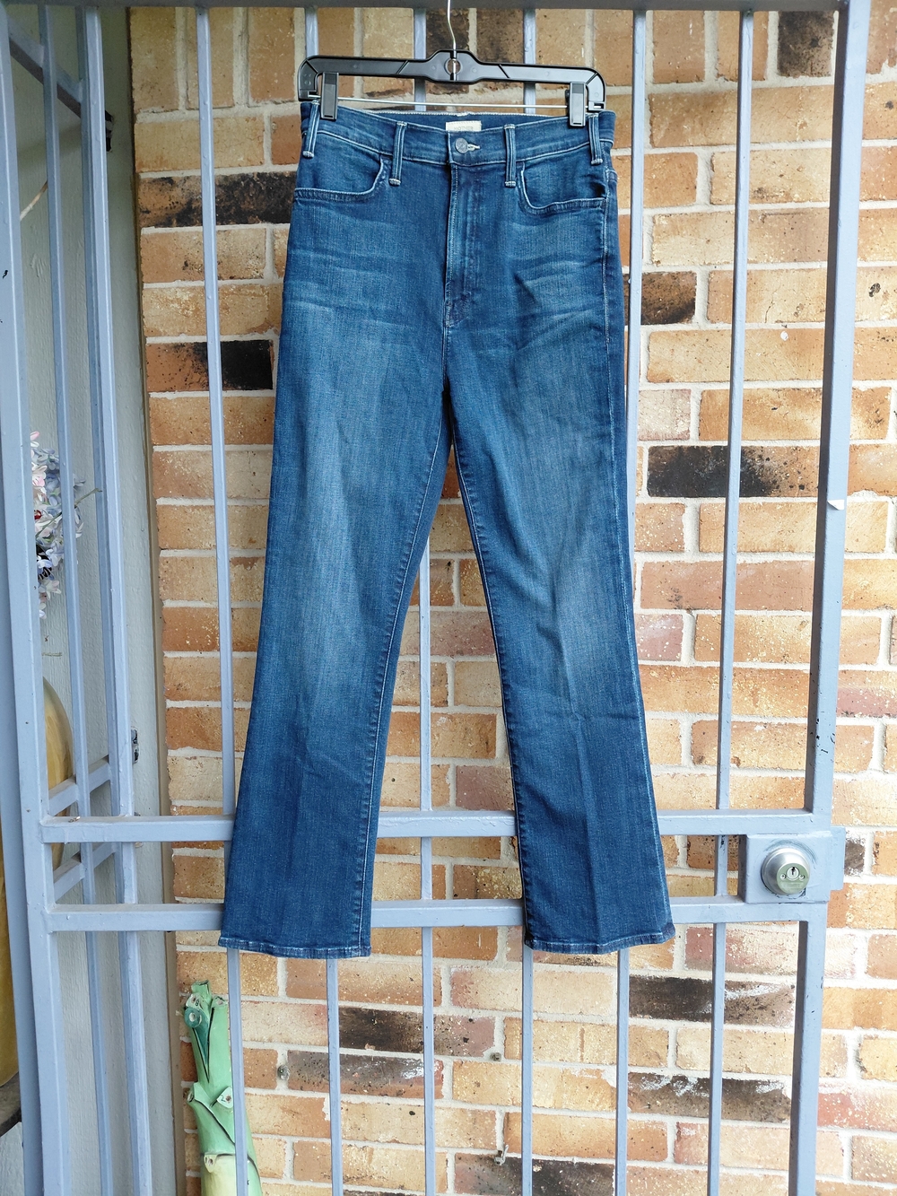 Classic Women's Blue Denim Jeans#(C10)